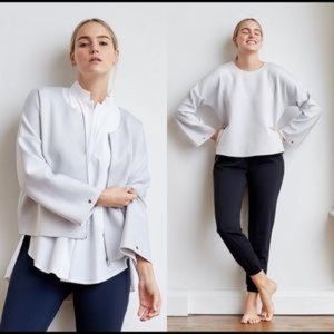 ADAY Waste Not Jacket in Cloud (XS)